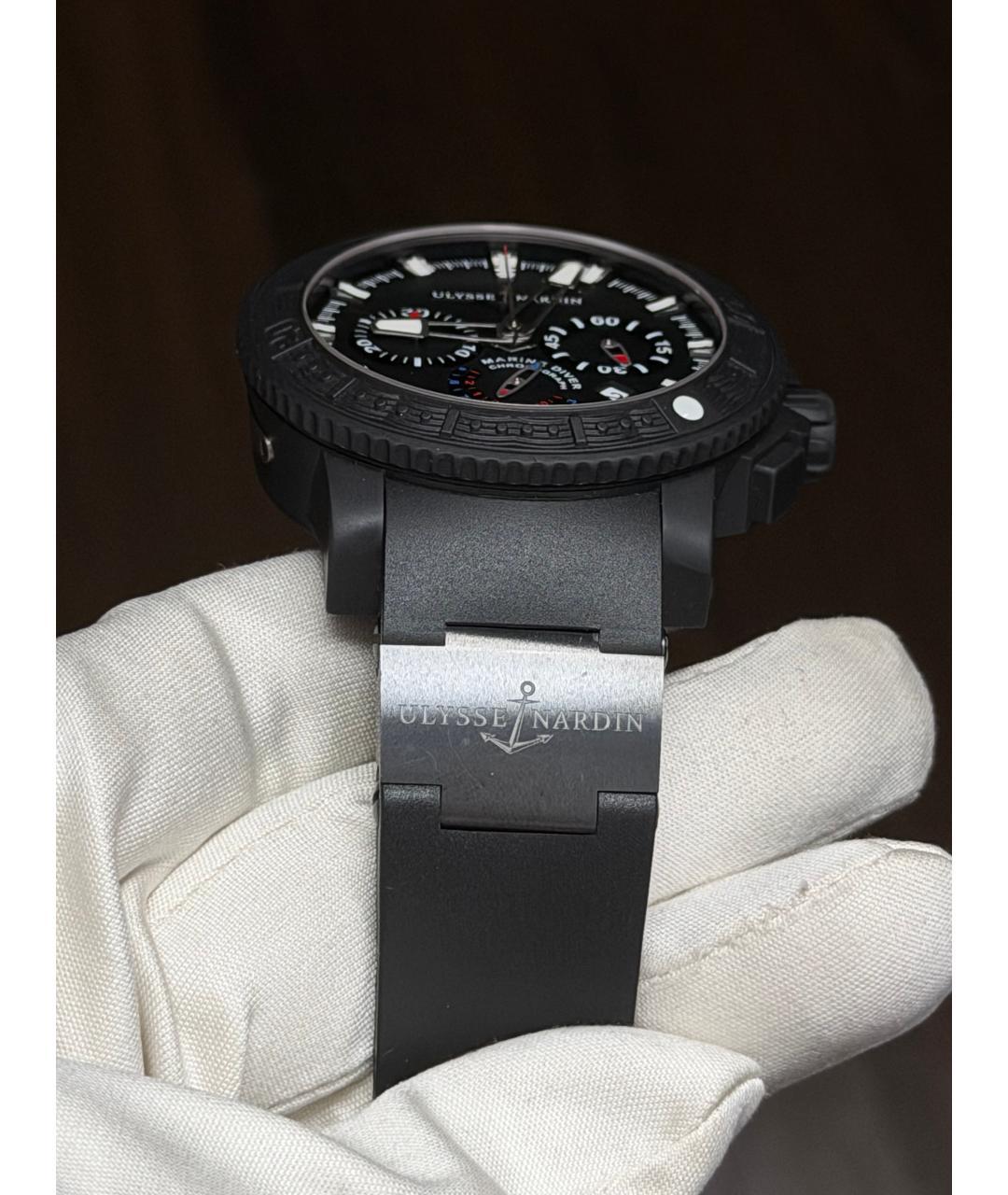 Ulysse Nardin Черные часы, фото 7