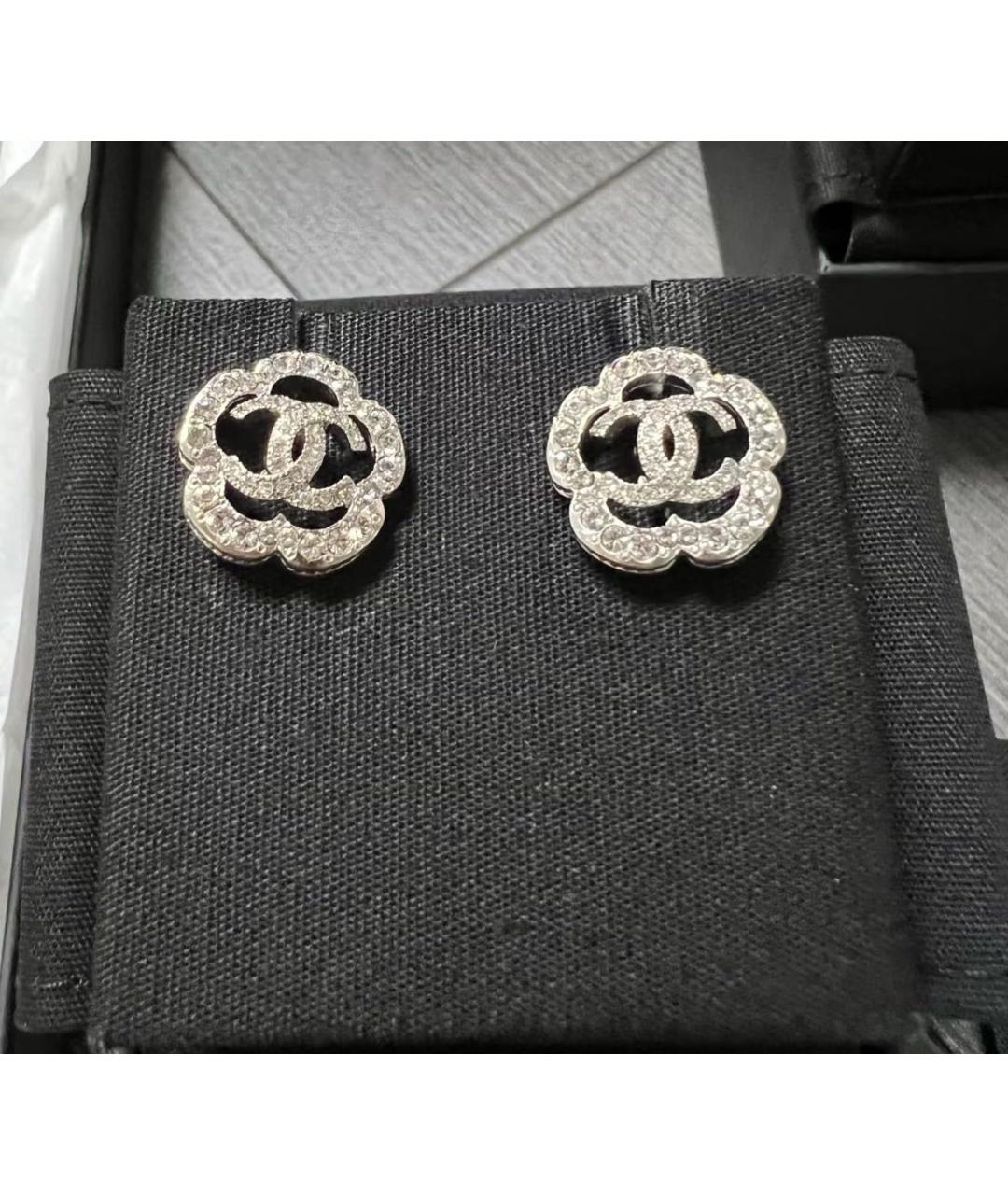 CHANEL Золотые серьги, фото 3