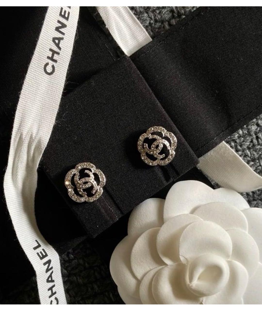 CHANEL Золотые серьги, фото 2