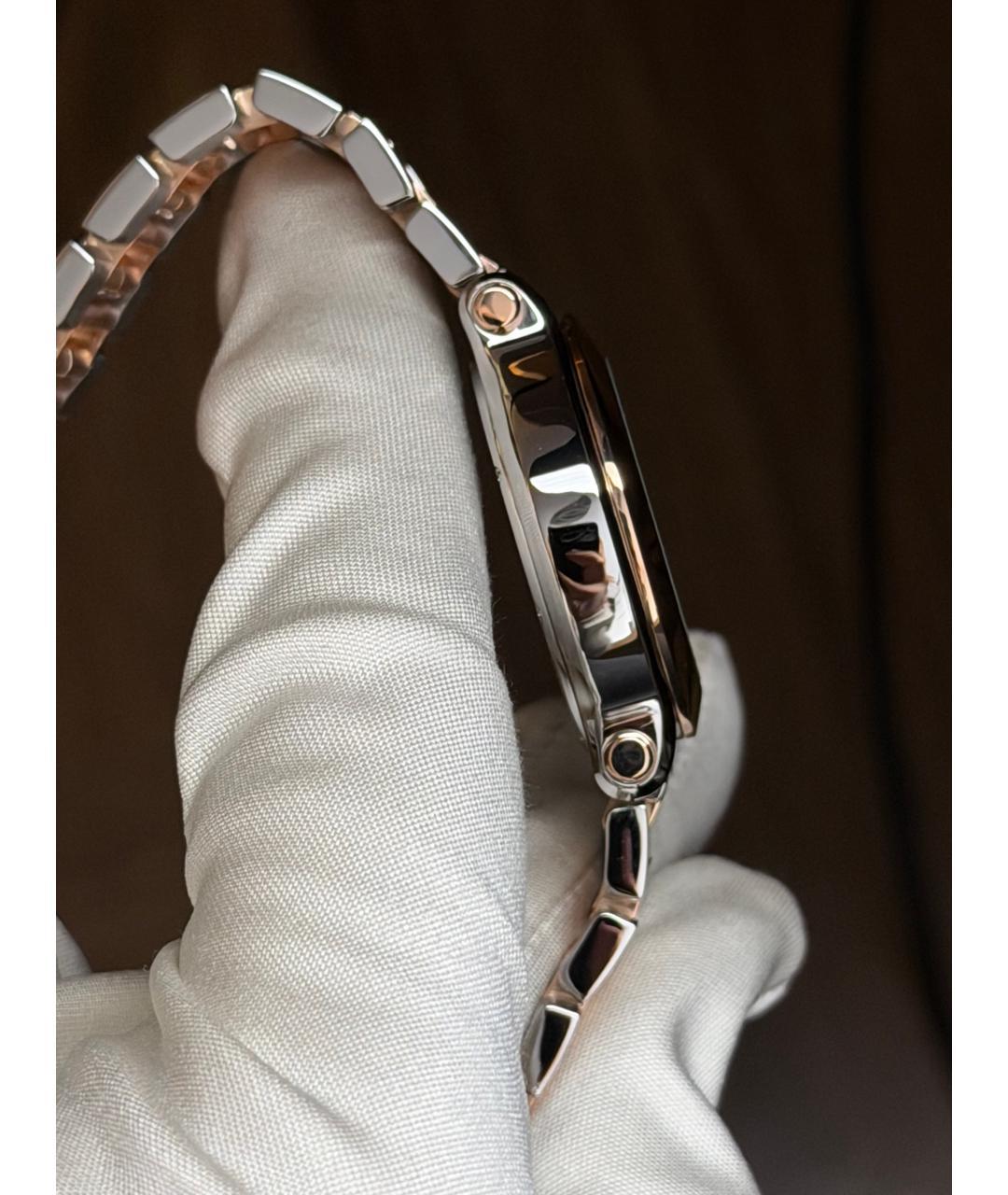 CHOPARD Белые часы из розового золота, фото 3