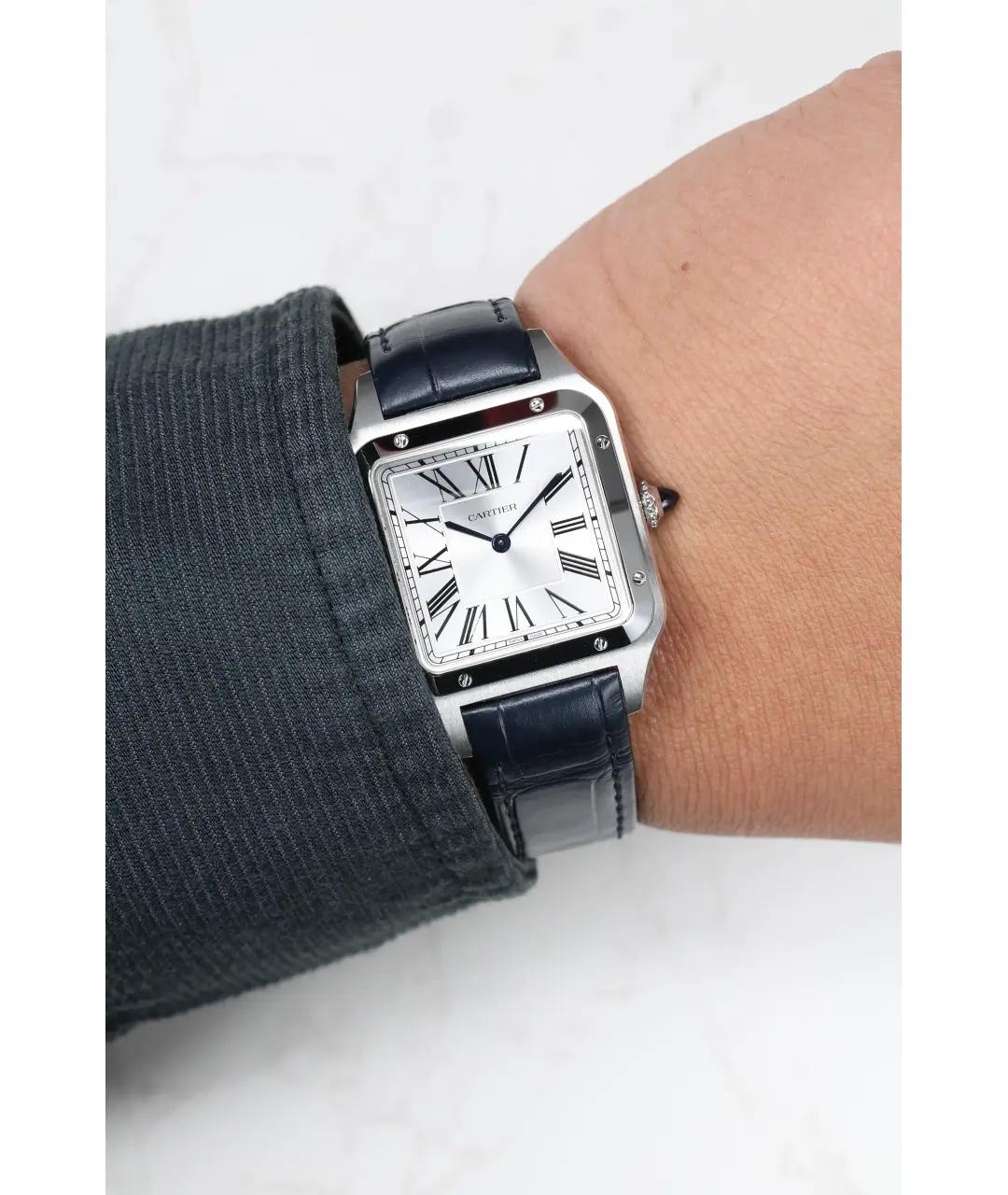 CARTIER Серебряные часы, фото 6