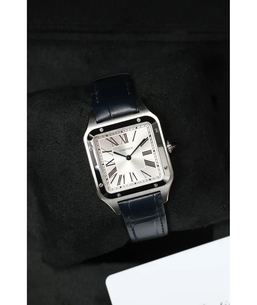 CARTIER Серебряные часы, фото 3