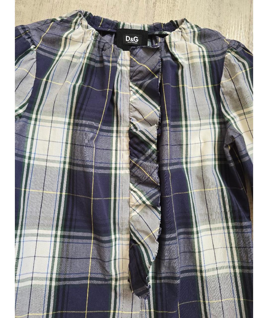 DOLCE&GABBANA Мульти хлопковая рубашка, фото 5