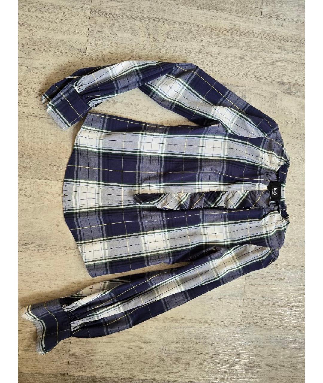 DOLCE&GABBANA Мульти хлопковая рубашка, фото 9