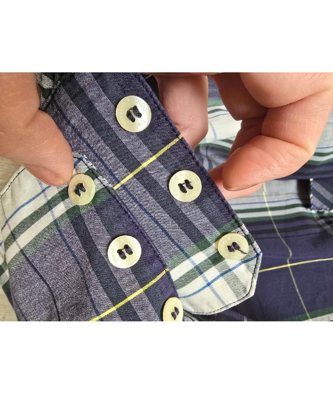 DOLCE&GABBANA Мульти хлопковая рубашка, фото 3