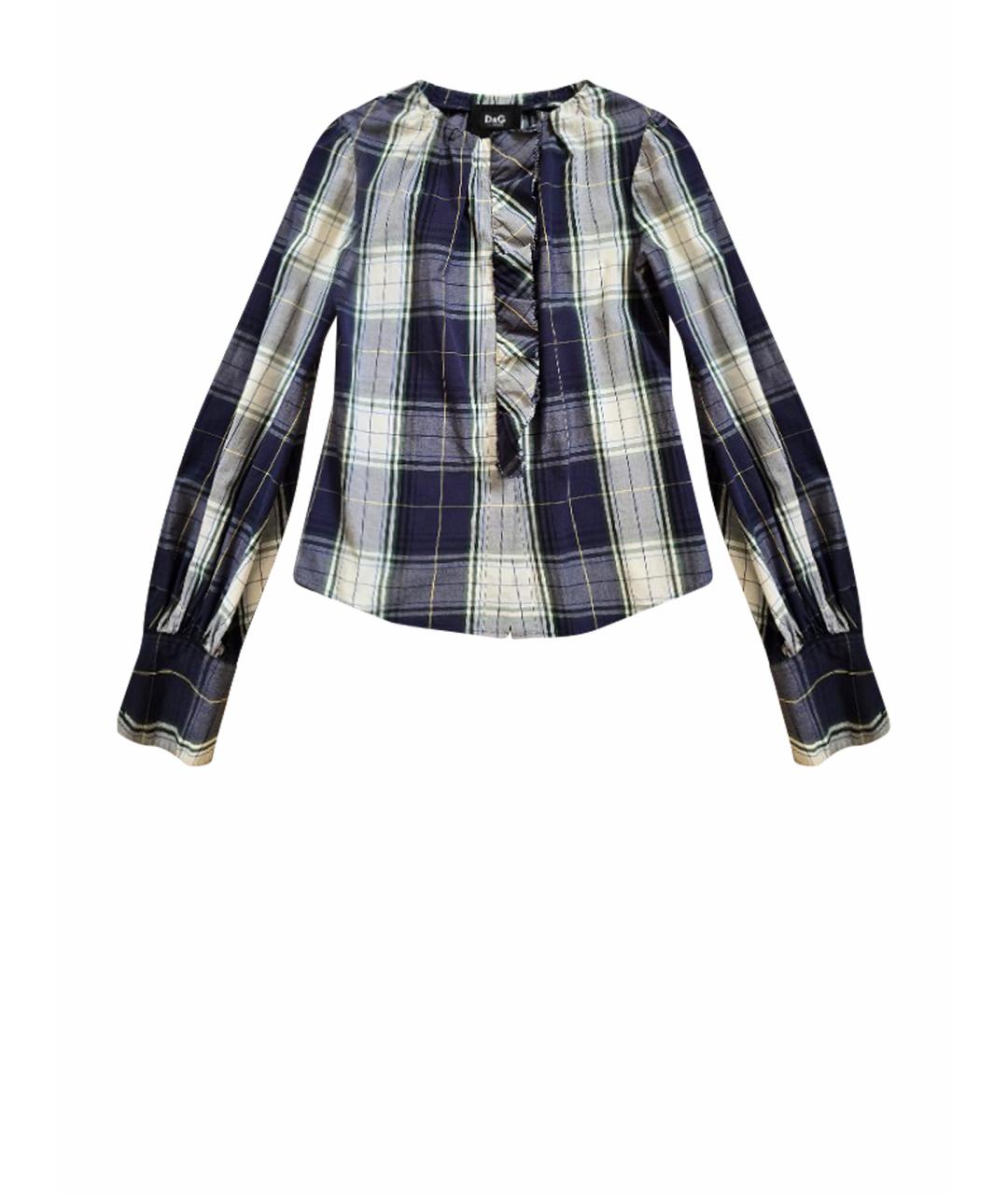 DOLCE&GABBANA Мульти хлопковая рубашка, фото 1