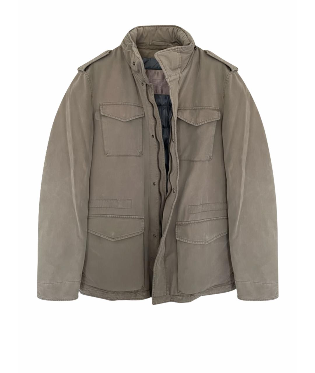 HERNO Серый деним пуховик, фото 1