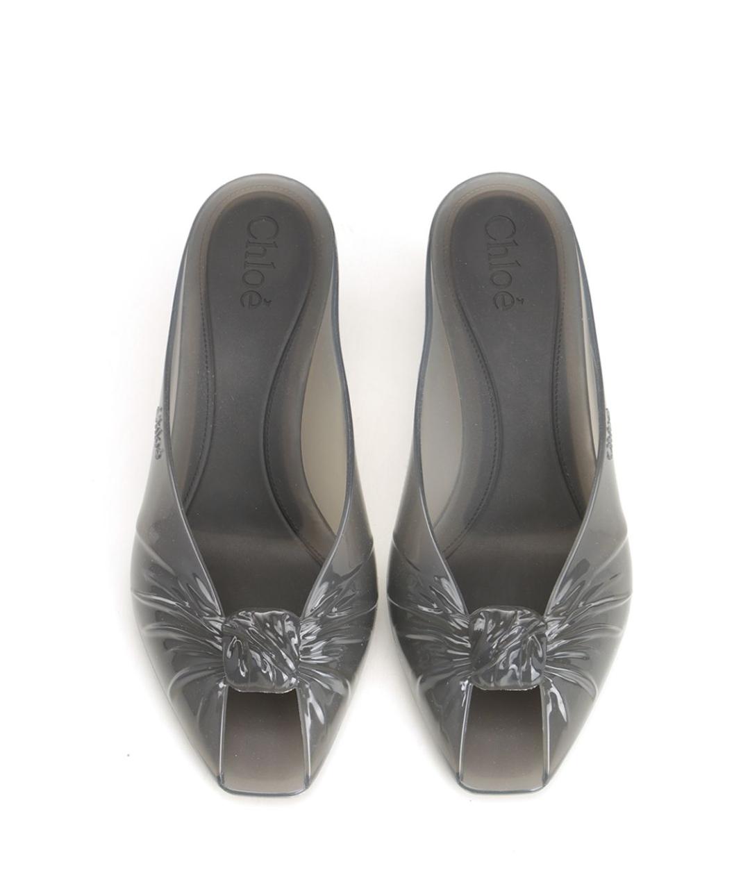 CHLOE Серые мюли, фото 5