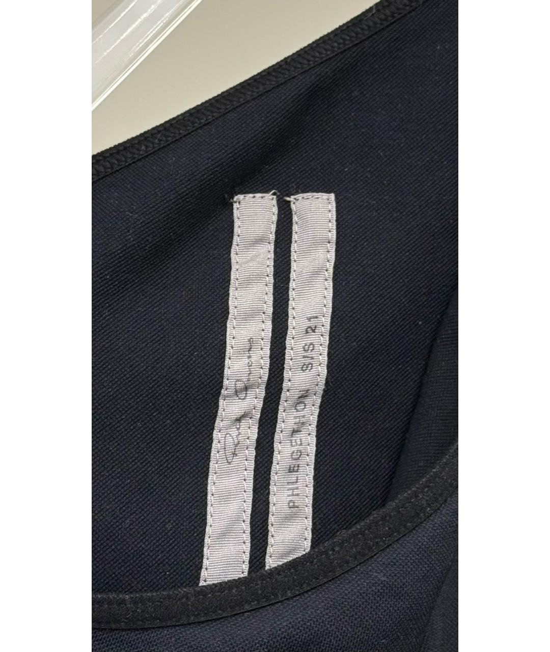 RICK OWENS Черная майка, фото 3