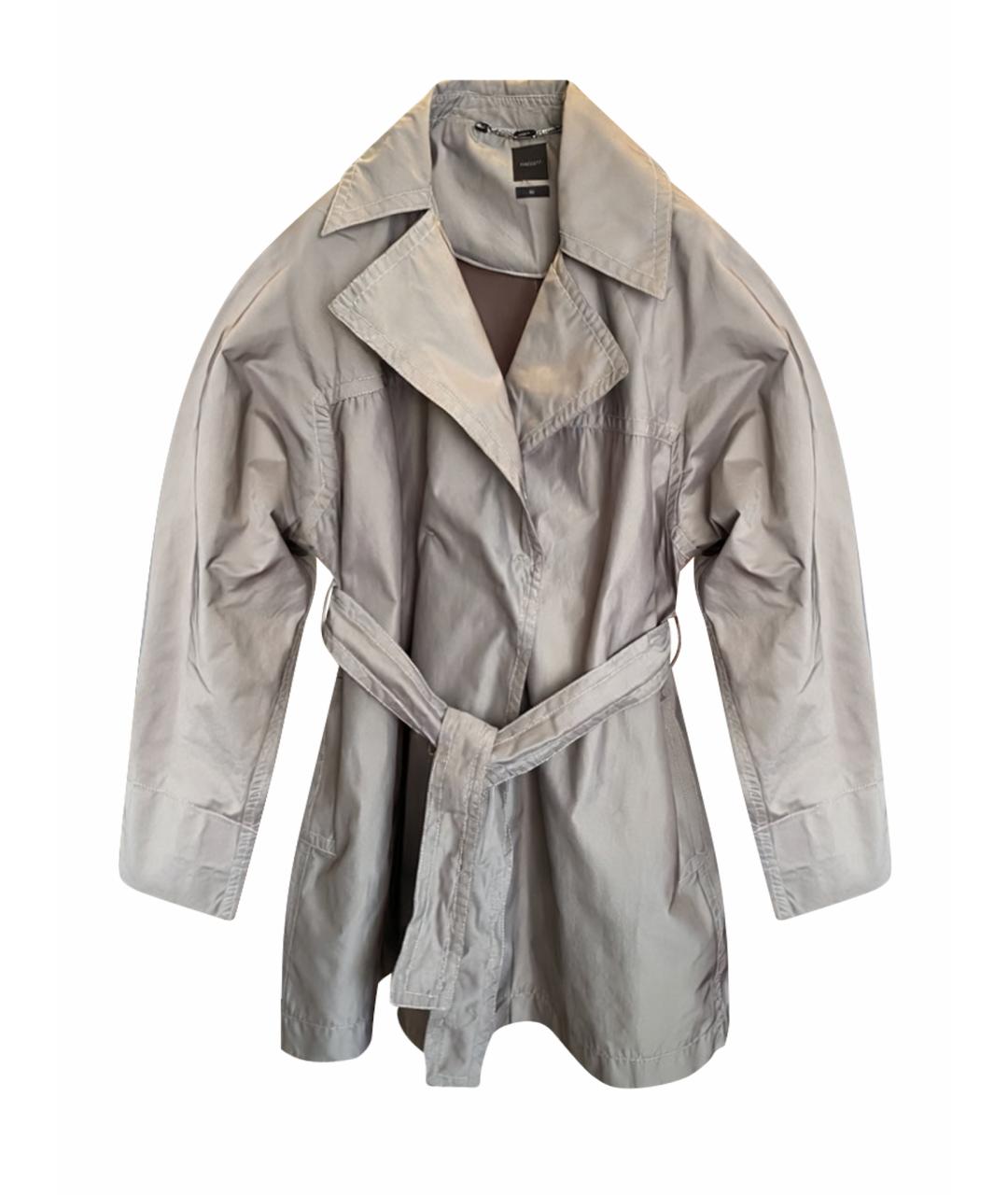 SEVENTY Бежевый полиэстеровый тренч/плащ, фото 1