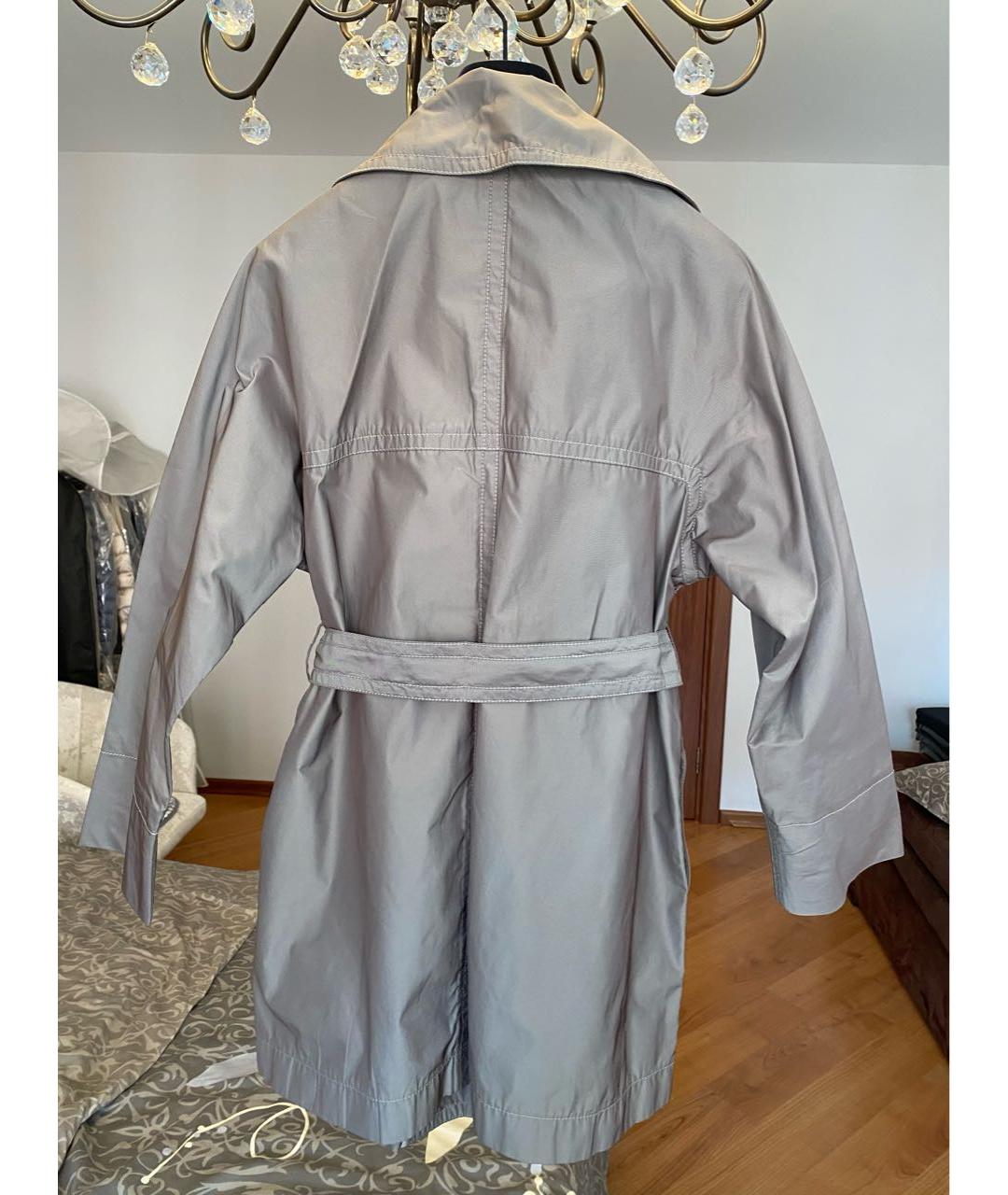 SEVENTY Бежевый полиэстеровый тренч/плащ, фото 2