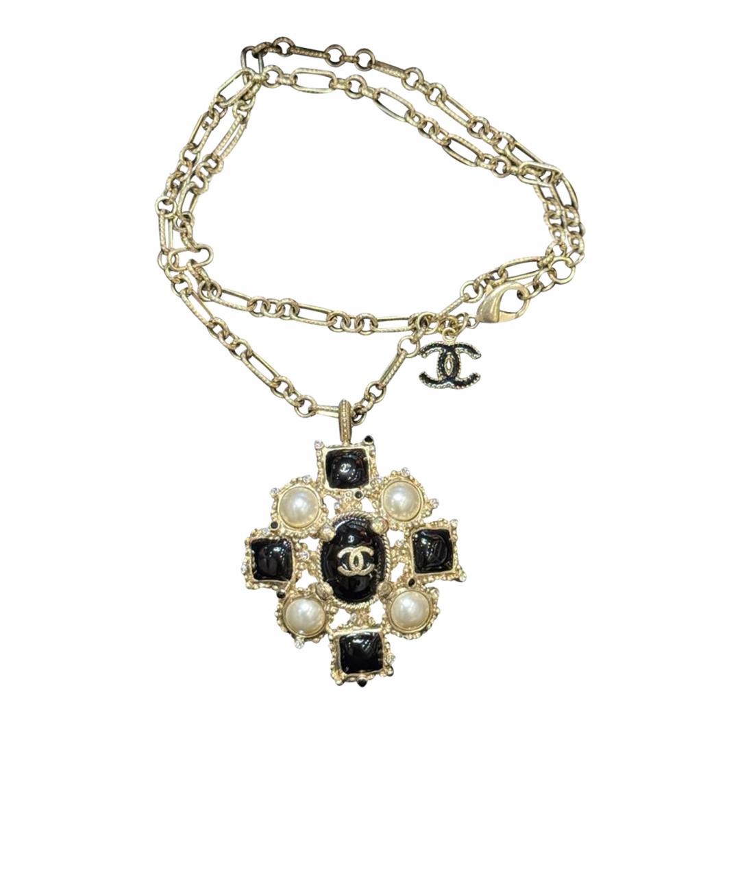 CHANEL Золотое колье, фото 1