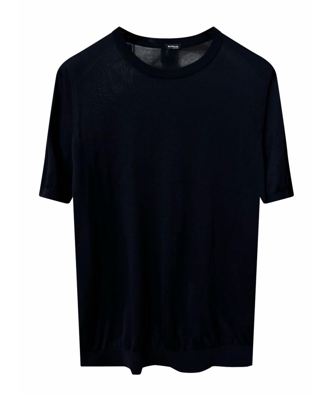 KITON Черная футболка, фото 1