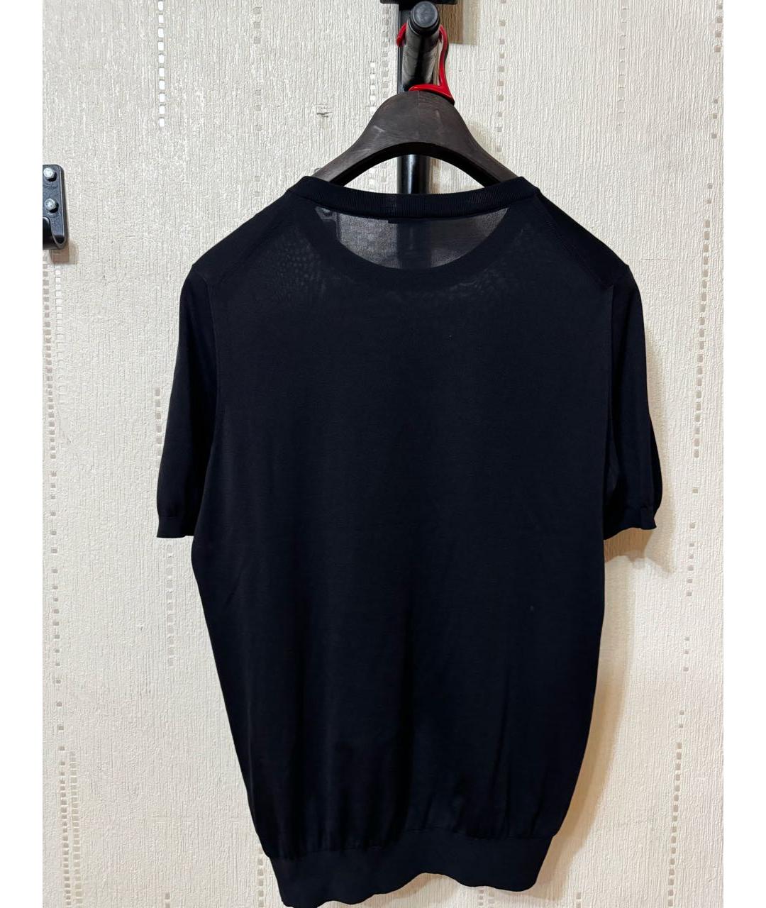 KITON Черная футболка, фото 2