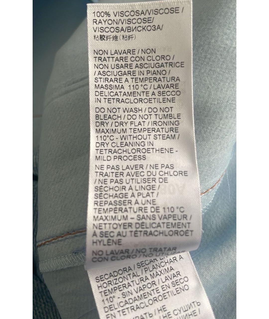 ERMANNO SCERVINO Голубой костюм с брюками, фото 6