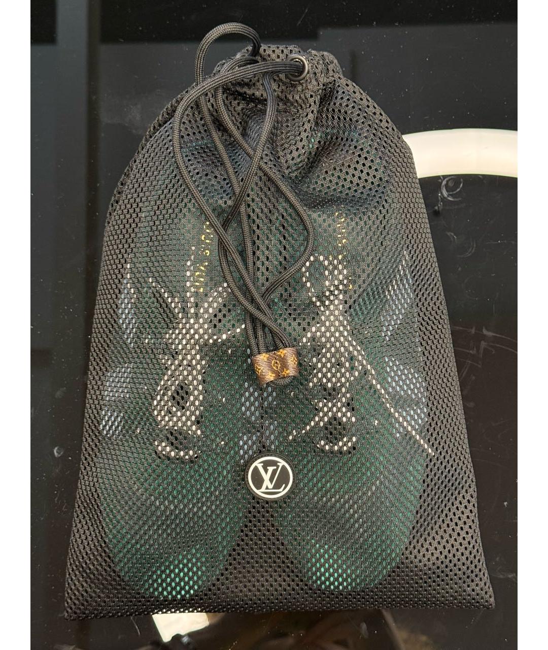 LOUIS VUITTON Зеленые замшевые кеды, фото 6