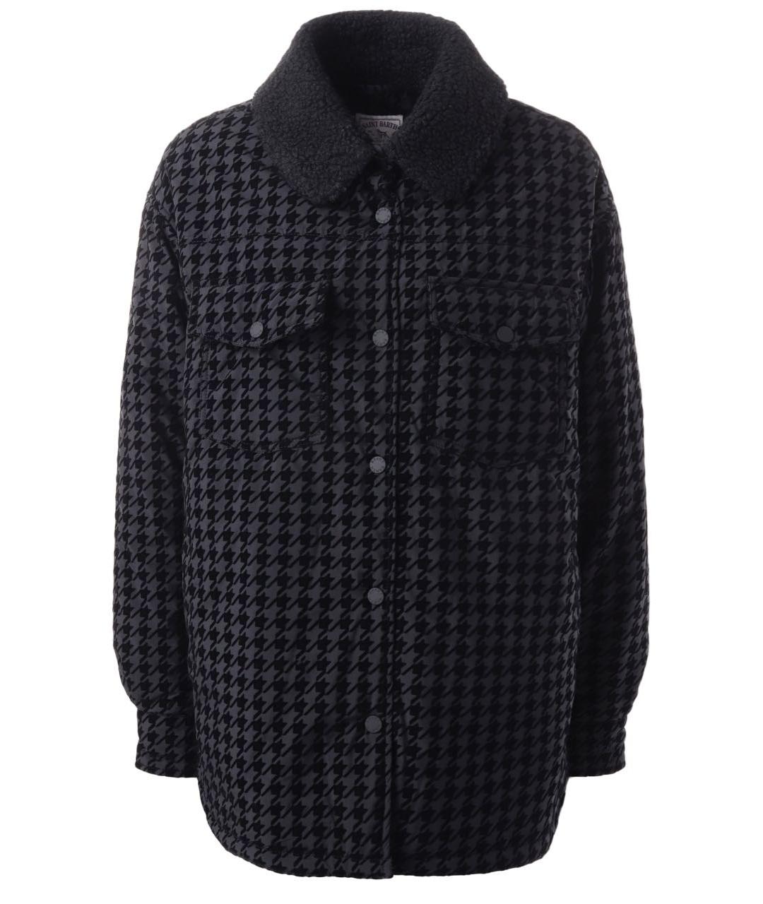 MC2 SAINT BARTH Антрацитовая бархатная куртка, фото 3