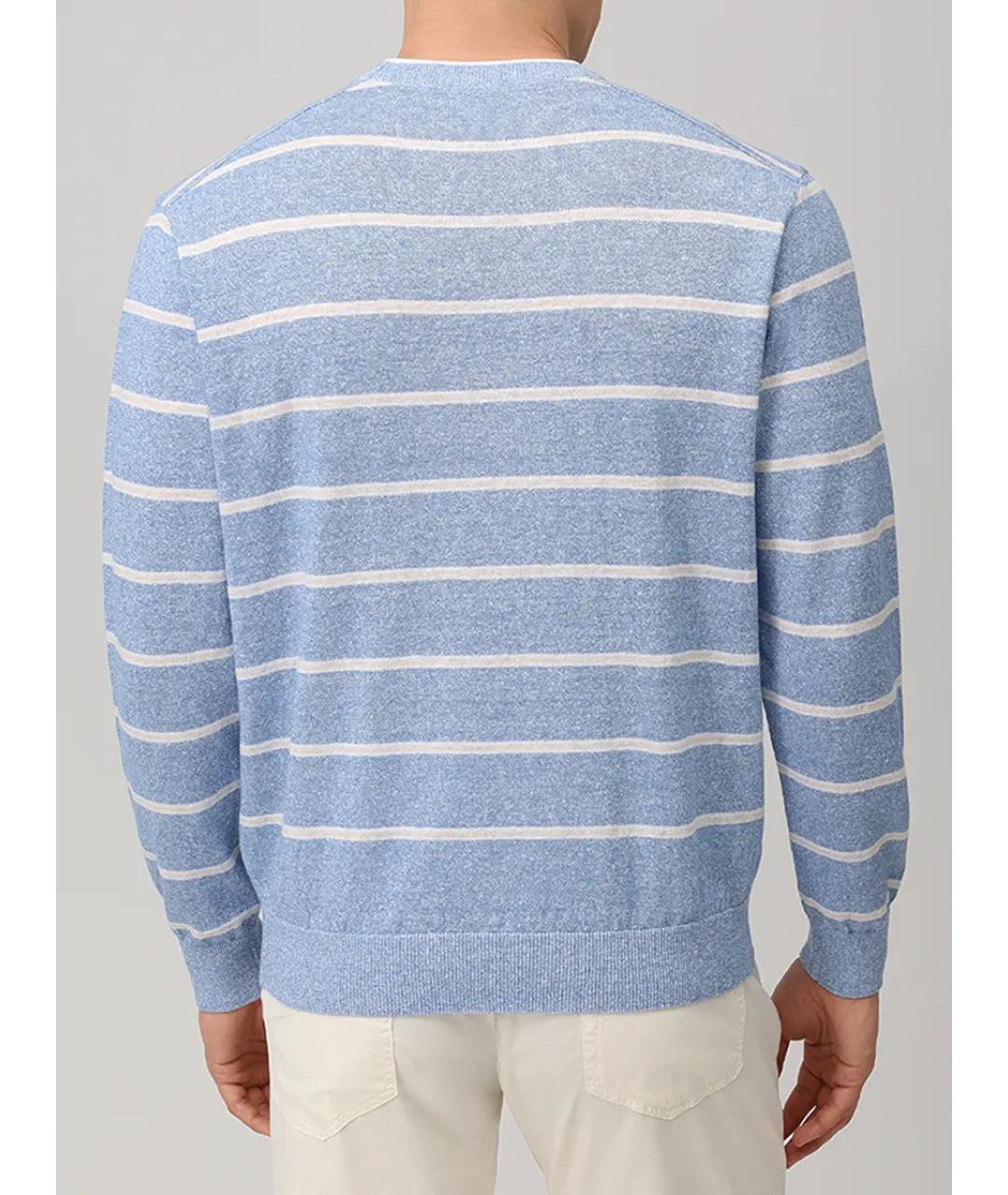 PAUL & SHARK Голубой хлопковый джемпер / свитер, фото 3