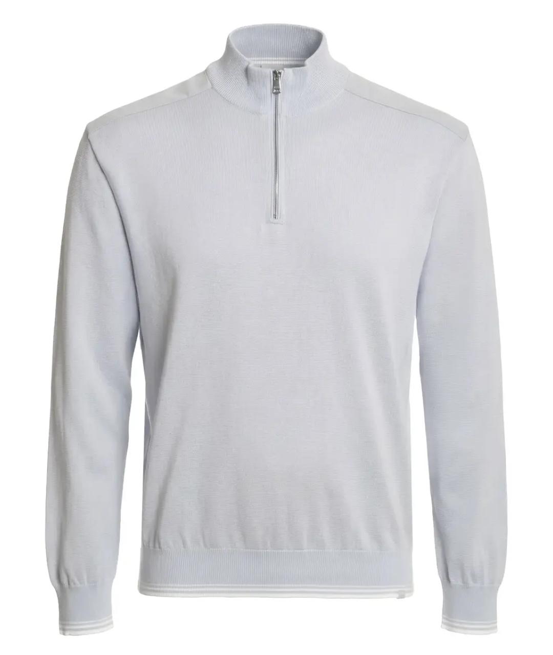 PAUL & SHARK Серый шелковый джемпер / свитер, фото 1