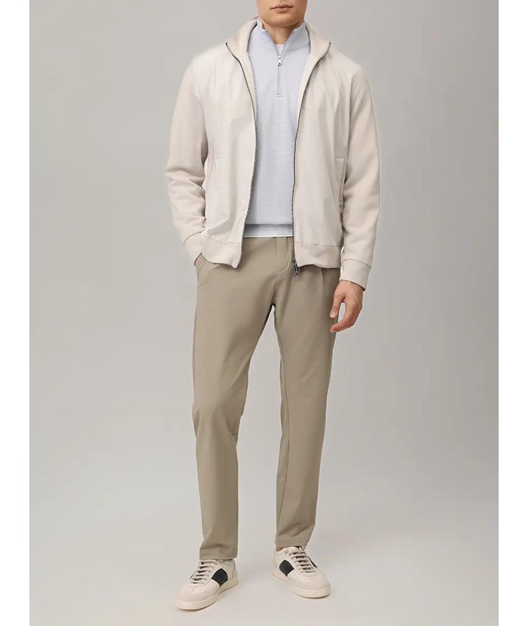 PAUL & SHARK Серый шелковый джемпер / свитер, фото 2