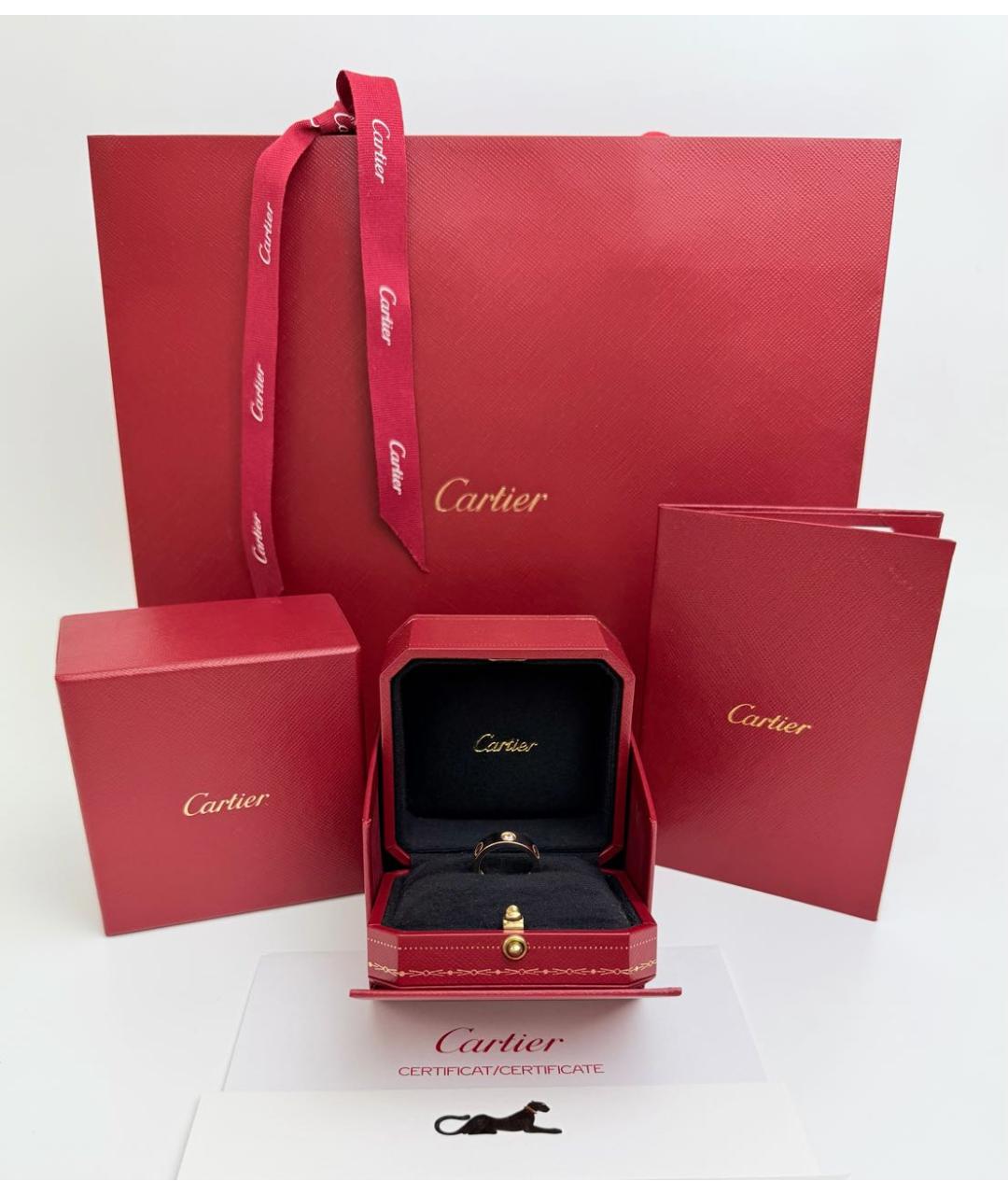 CARTIER Золотое кольцо из розового золота, фото 2
