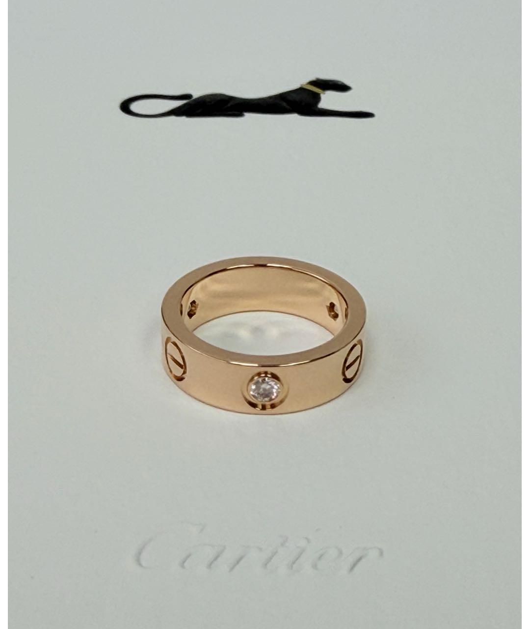 CARTIER Золотое кольцо из розового золота, фото 4