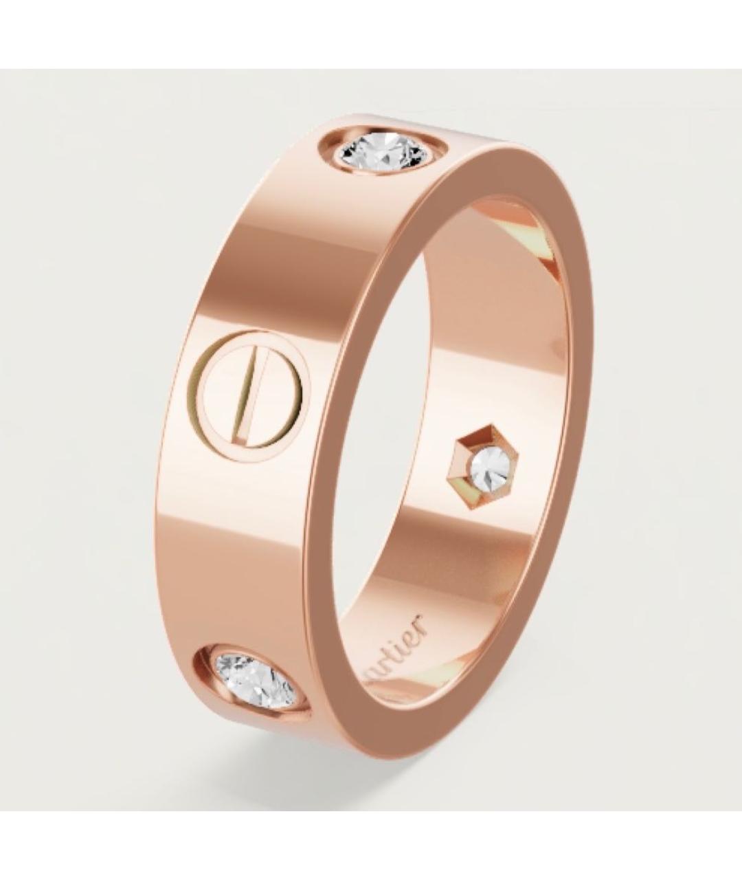 CARTIER Золотое кольцо из розового золота, фото 7