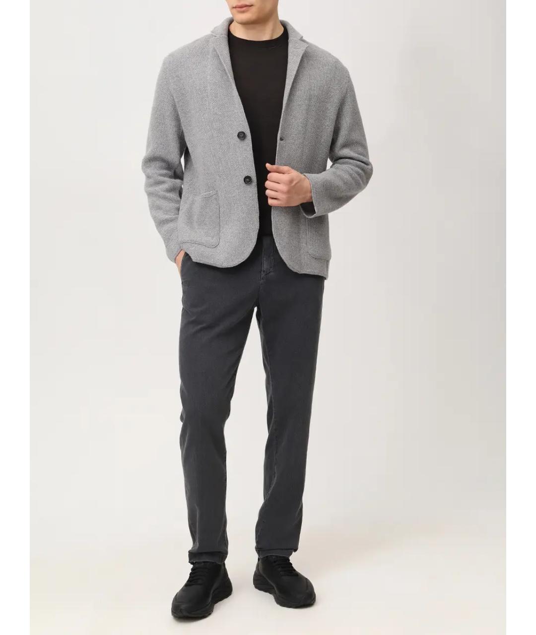 PAUL & SHARK Черная хлопковая футболка, фото 2