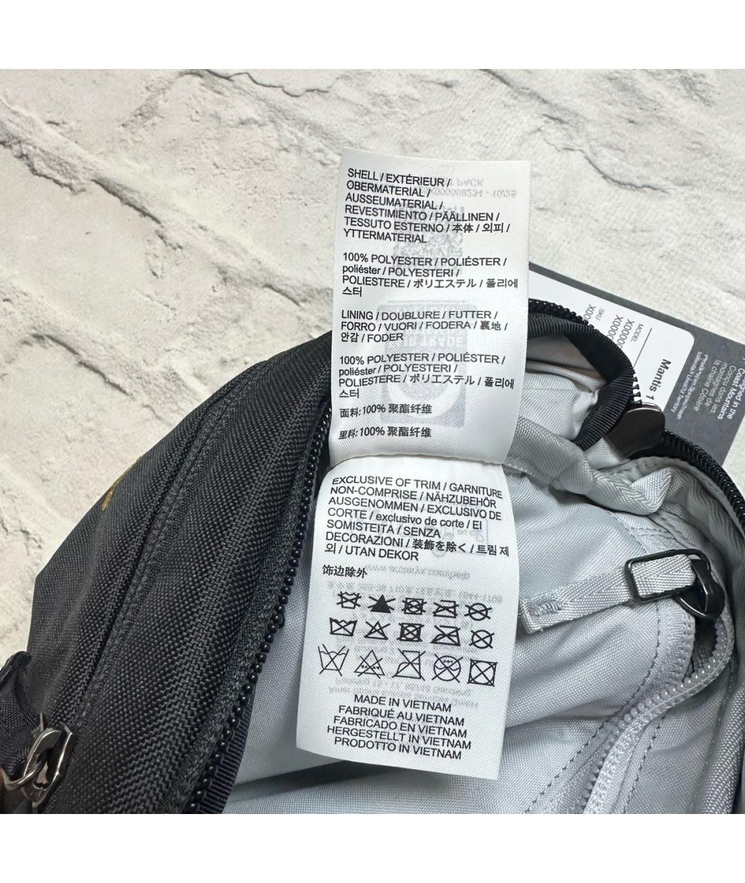 ARCTERYX Черная синтетическая поясная сумка, фото 7