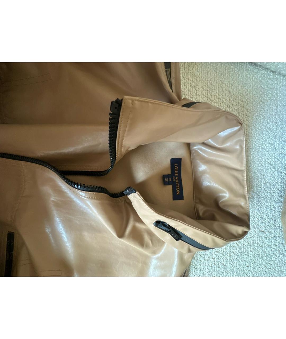 LOUIS VUITTON Бежевая куртка, фото 3