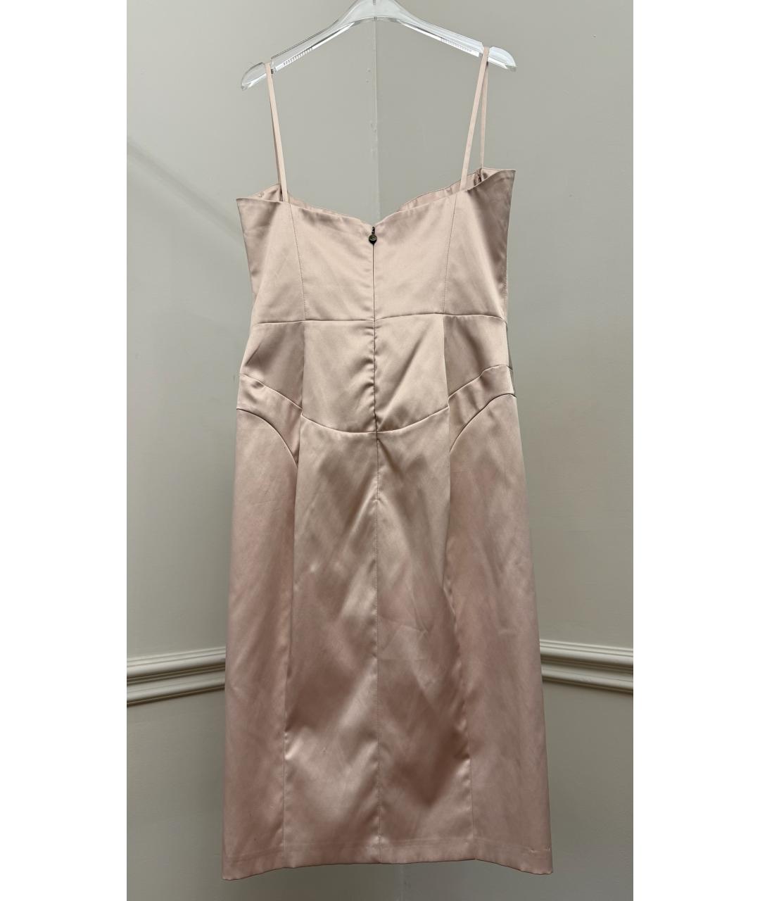 JUST CAVALLI Бежевое вечернее платье, фото 2