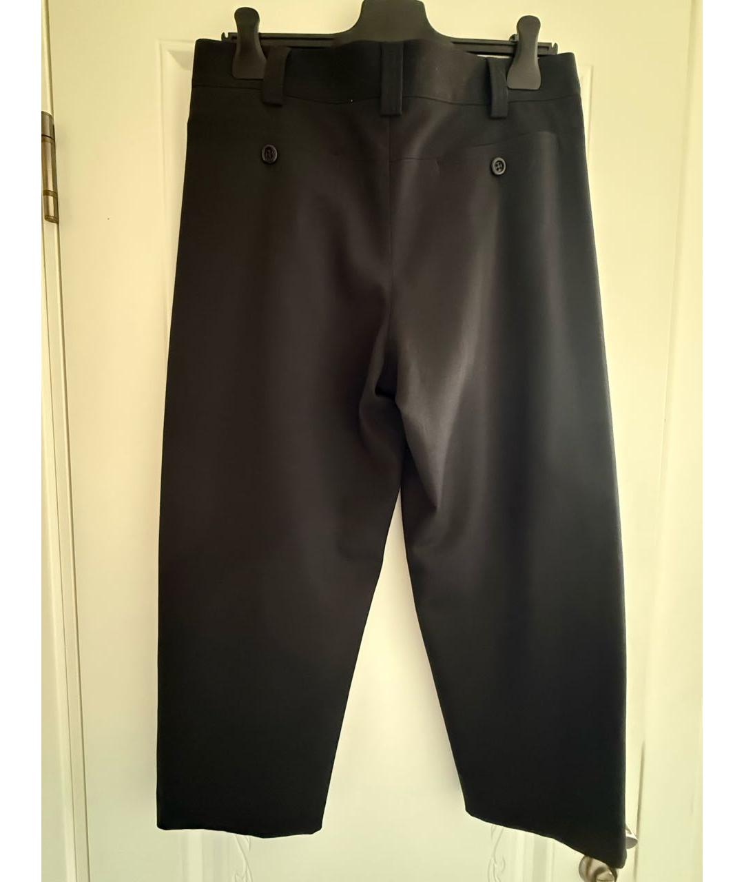 RED VALENTINO Черные ацетатные кюлоты, фото 2