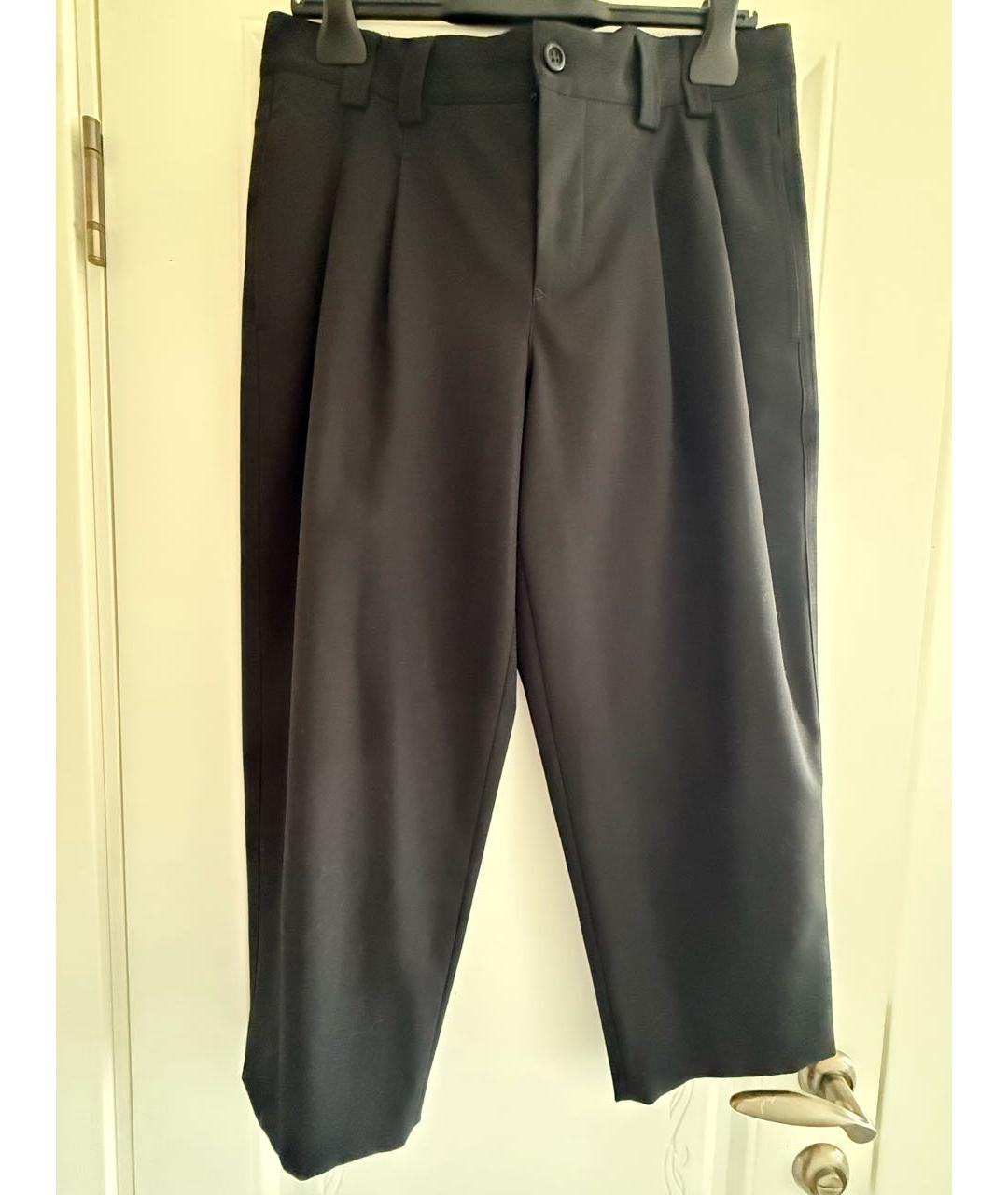 RED VALENTINO Черные ацетатные кюлоты, фото 5