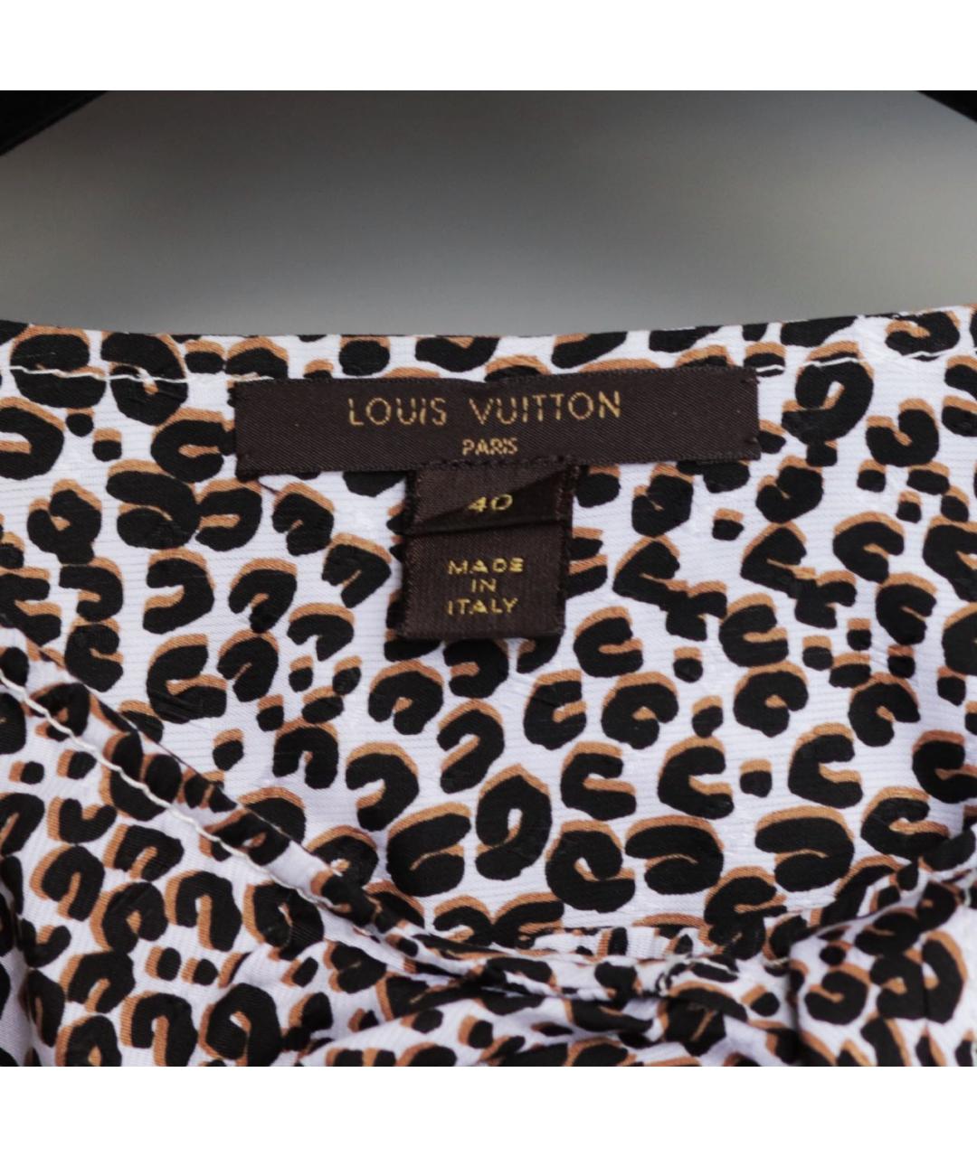 LOUIS VUITTON Мульти хлопковая блузы, фото 3