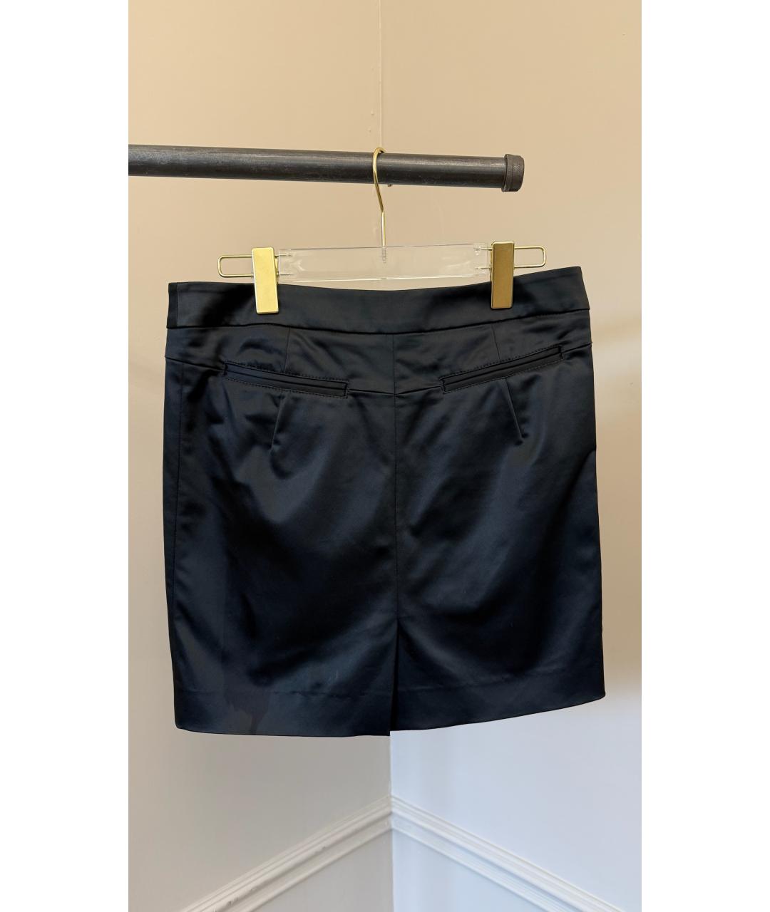 JOHN GALLIANO Черная юбка мини, фото 2