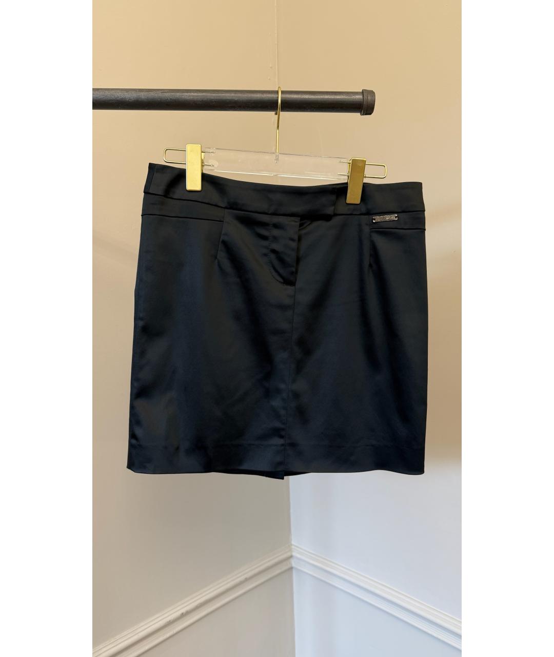 JOHN GALLIANO Черная юбка мини, фото 7