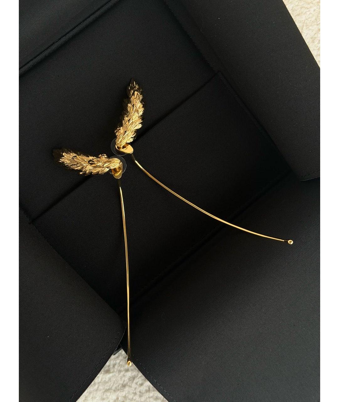 CHANEL Золотые серьги, фото 2