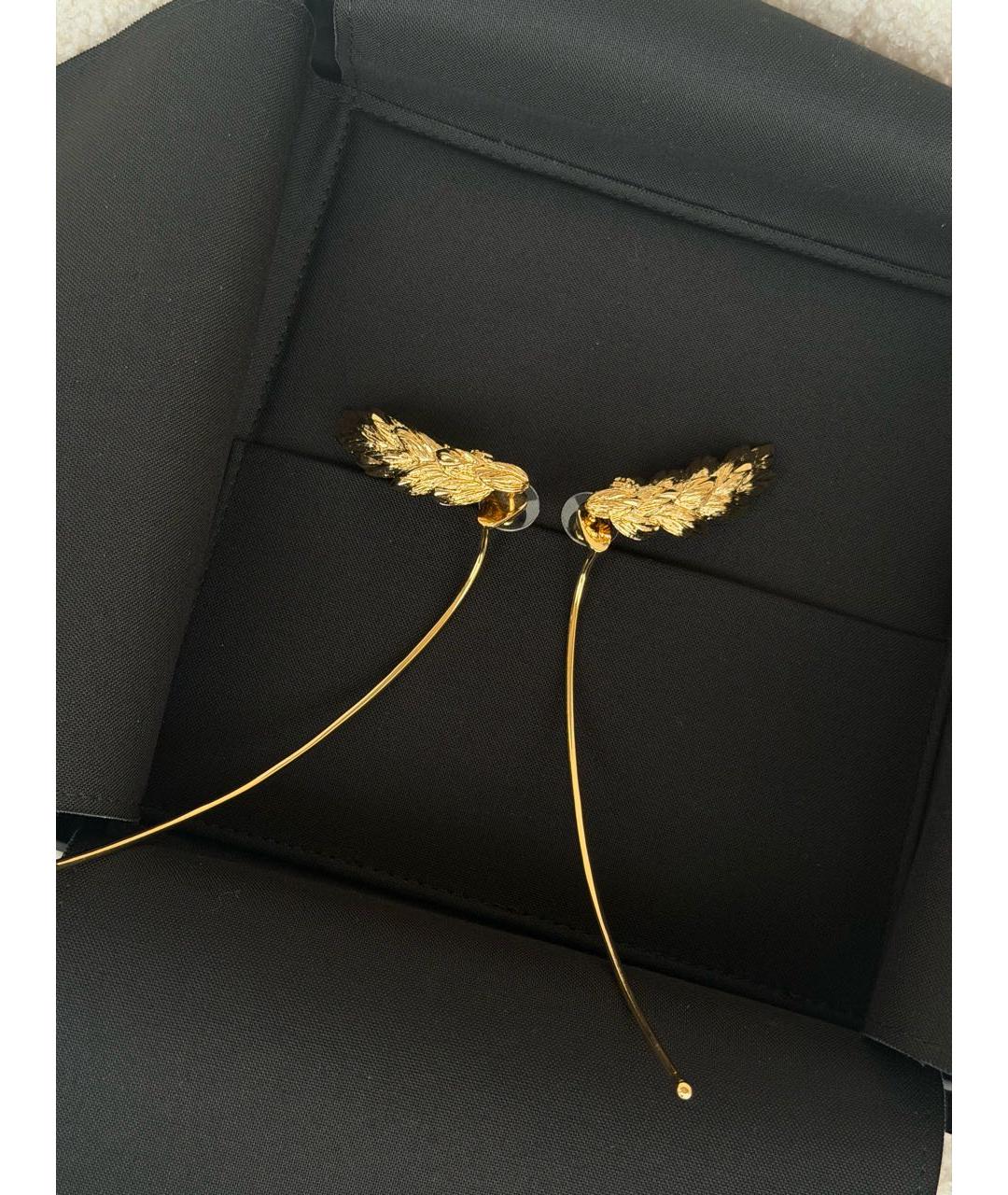 CHANEL Золотые серьги, фото 5