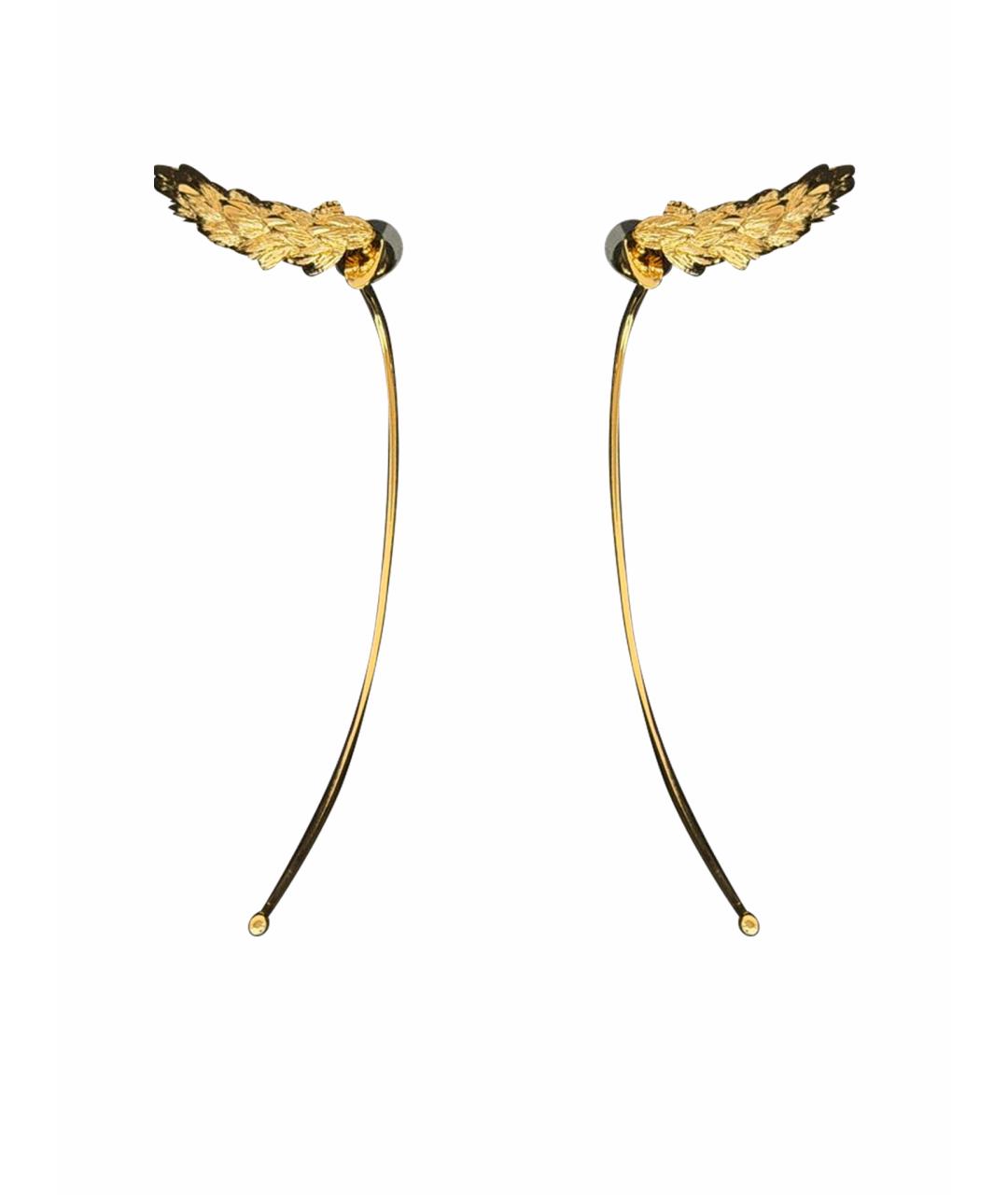 CHANEL Золотые серьги, фото 1