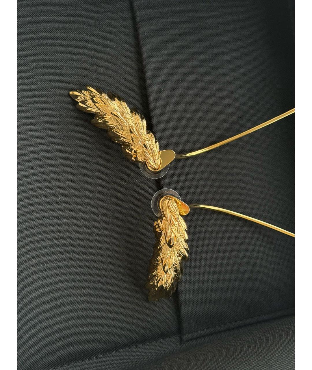 CHANEL Золотые серьги, фото 4