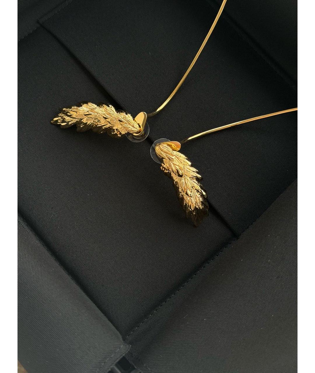 CHANEL Золотые серьги, фото 3