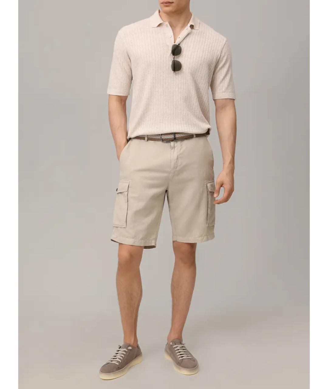 PAUL & SHARK Бежевые шорты, фото 2