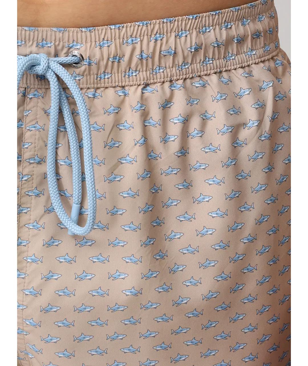 PAUL & SHARK Бежевые полиамидовые плавки, фото 4