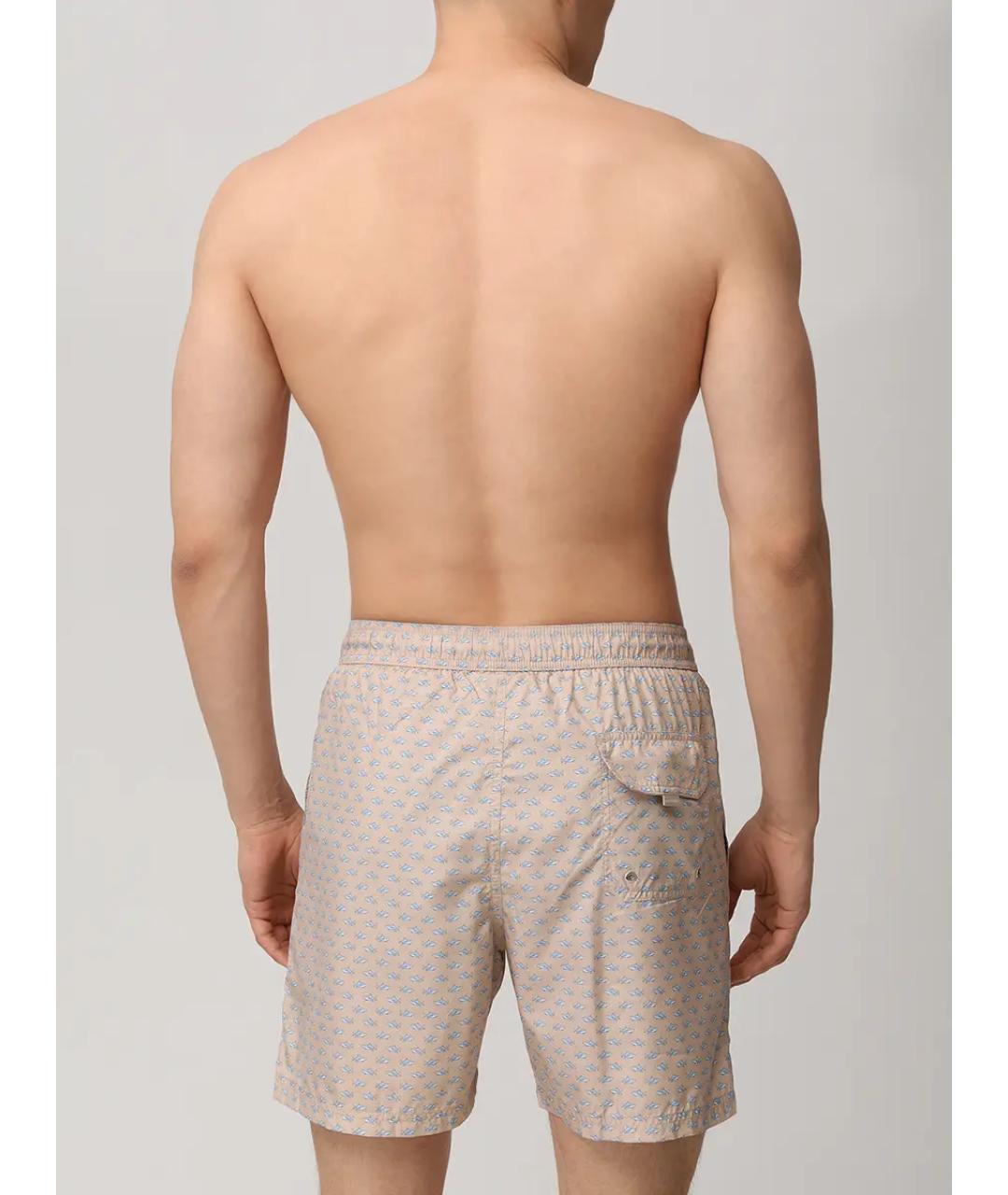 PAUL & SHARK Бежевые полиамидовые плавки, фото 3