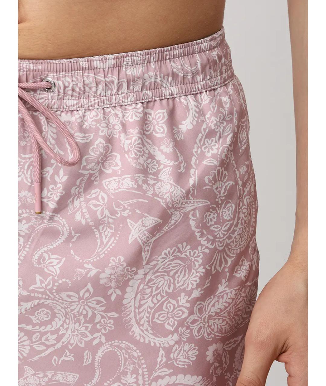 PAUL & SHARK Розовые полиэстеровые шорты, фото 4