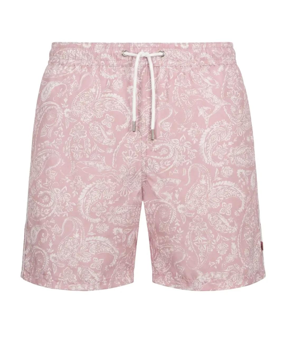 PAUL & SHARK Розовые полиэстеровые шорты, фото 1