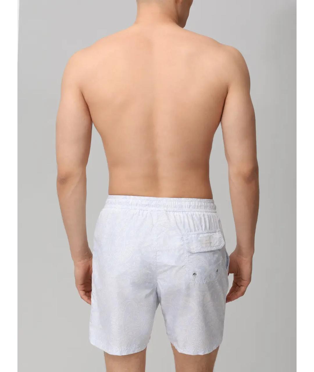 PAUL & SHARK Голубые полиэстеровые шорты, фото 3