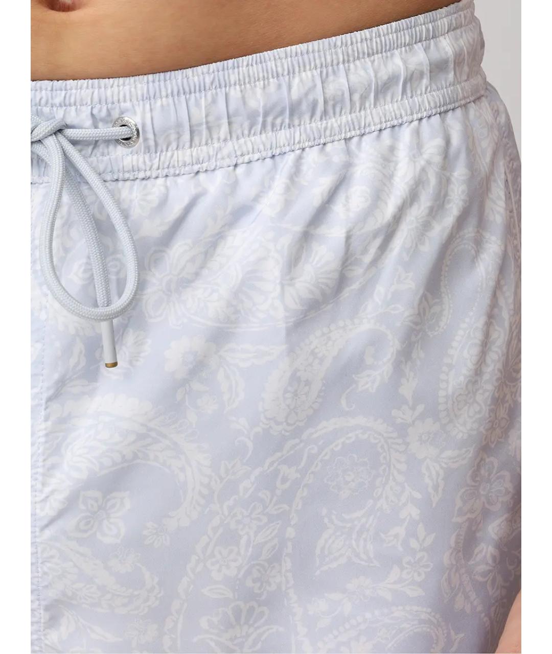 PAUL & SHARK Голубые полиэстеровые шорты, фото 4