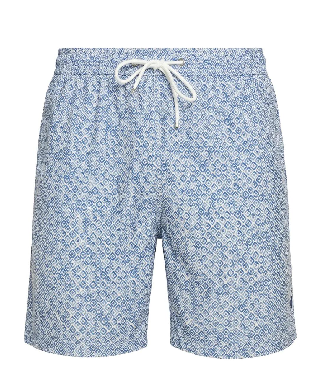 PAUL & SHARK Голубые полиэстеровые шорты, фото 1