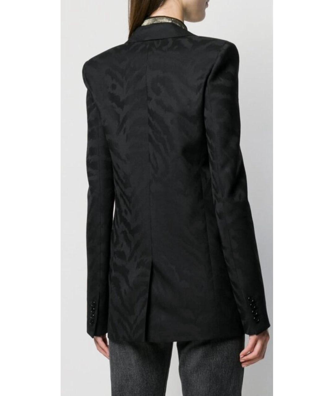 SAINT LAURENT Черный жакет/пиджак, фото 4